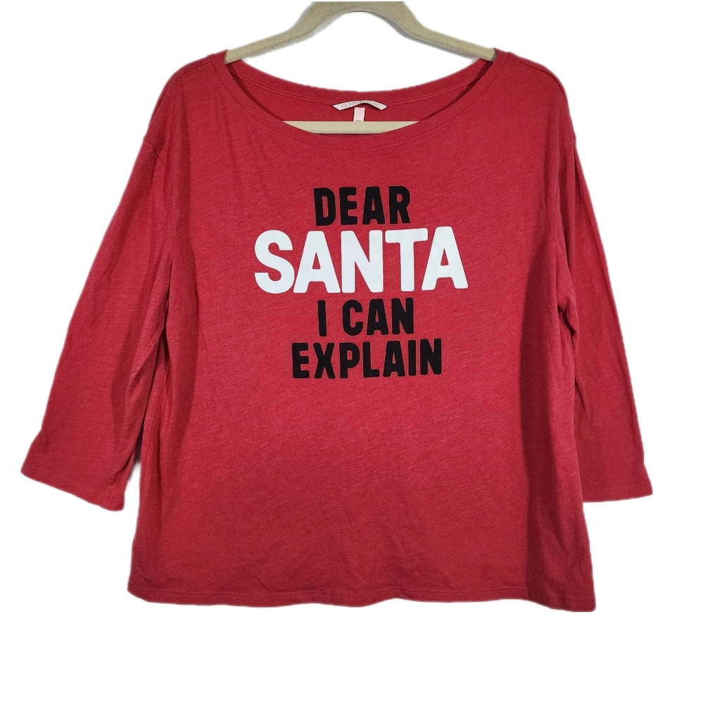 VS sleep shirt Santa I can explain pajamas Shirt